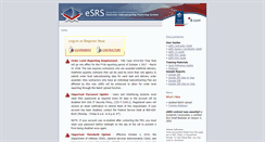 Desktop Screenshot of esrs.gov